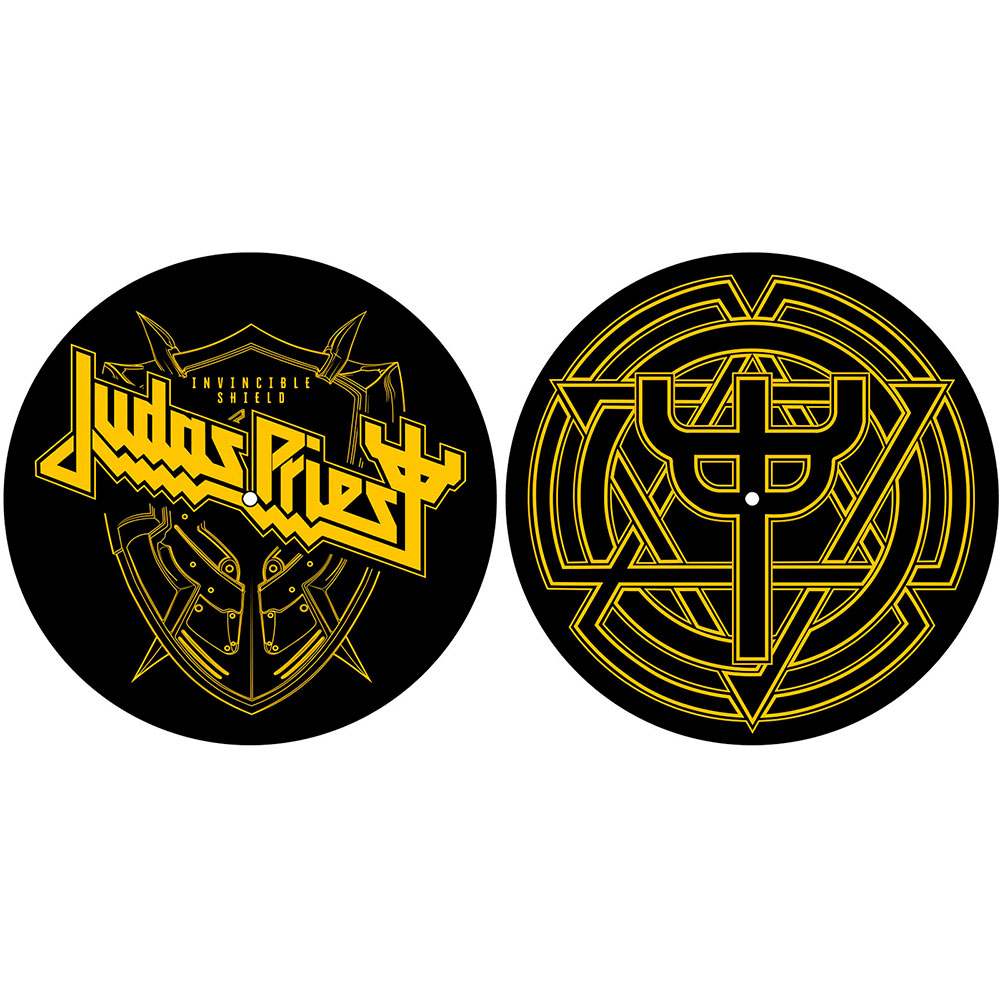 Judas Priest - Invincible Shield Turntable Slipmat - Black
